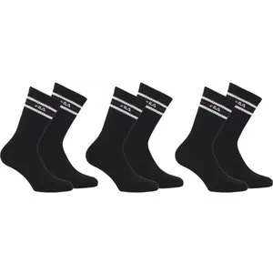 Fila LIFESTYLE PLAIN SOCKS Ponožky, černá, velikost 43-46