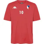 Kappa DOVO ČESKO JR Dětské triko, červená, velikost 14Y