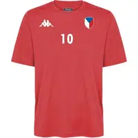 Kappa DOVO ČESKO JR Dětské triko, červená, velikost 14Y