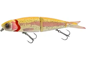 Savage gear wobler 4play classic swim n jerk golden albino - 13 cm 21 g