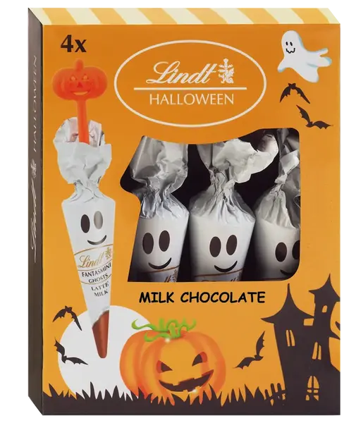 LINDT Duchové z mléčné čokolády 4 x 54 g