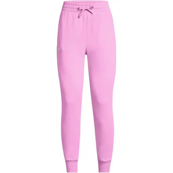 Under Armour RIVAL FLEECE JOGGER Dámské tepláky, růžová, velikost S