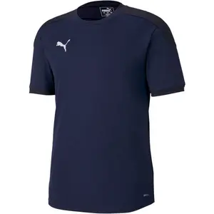 Puma TEAM FINAL 21 TRAINING JERSEY TEE Pánské triko, tmavě modrá, velikost