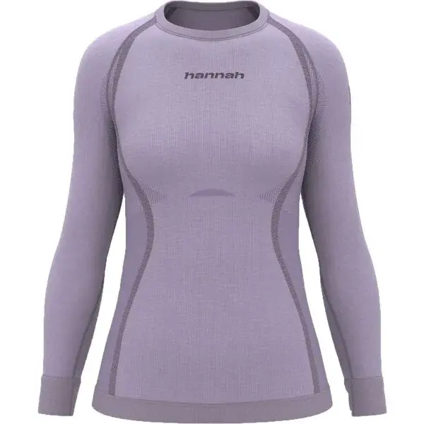 Hannah THERMO ACTIVE TS L/S W Dámské funkční tričko, fialová, velikost