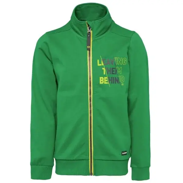 LOAP DORAD Chlapecká mikina, zelená, velikost 134-140