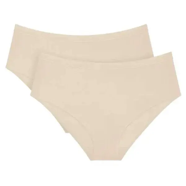 TRIUMPH SENSE OF MODAL MINI 2P Dámské kalhotky, béžová, velikost