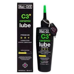 MUC-OFF C3 DRY CERAMIC LUBE Mazivo na řetěz do sucha s keramikou do sucha, dummy, velikost
