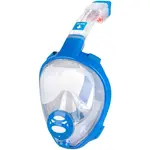 FINNSUB LOOK Celoobličejová šnorchlovací maska, modrá, velikost
