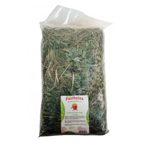 PANMALINA Seno lúčne výberové s mätou pre hlodavce 450 g