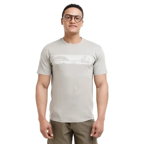 Bushman Pánske tričko Lukulu, svetlá khaki XL