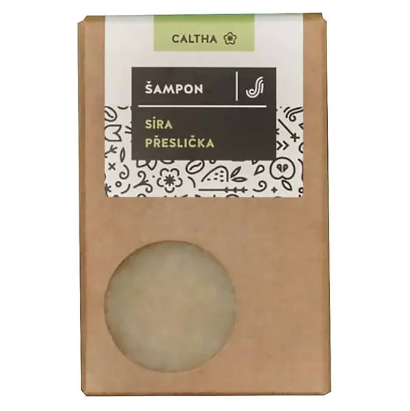 CALTHA Tuhý šampón Síra a praslička 100 g