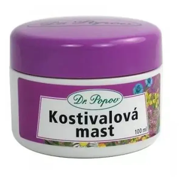 DR. POPOV Kostihojová masť s gáfrom 100 ml