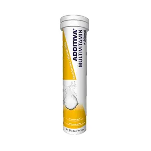 ADDITIVA Multivitamín + Mineral MANDARINKA šumivé tablety 20 tabliet
