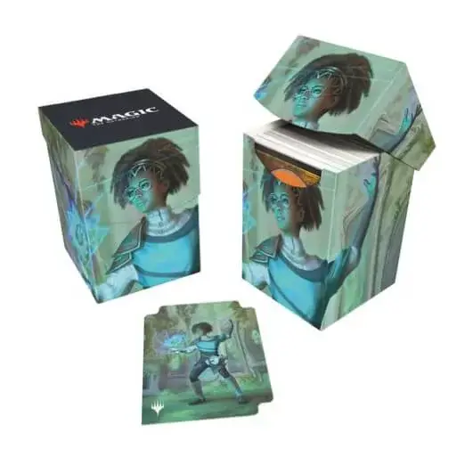 UltraPro Magic Deck Box - Duskmourn Zimone, Mystery Unraveler 100+