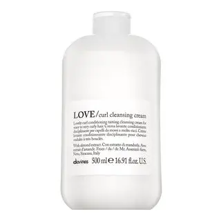 Davines Essential Haircare Love Curl Cleansing Cream výživný ochranný čistiaci krém pre vlnité a kučeravé vlasy 500 ml