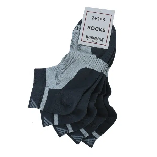 Bushman ponožky Short Set 2,5 tmavošedé 39-42
