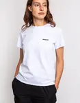 Patagonia W's P-6 Logo Responsibili-Tee White XS