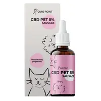 CURE POINT CBD Pet 5% Olej pre psov a mačky Sausage 10 ml