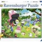 Puzzle Rozdovádění Pokémoni 300 dílků