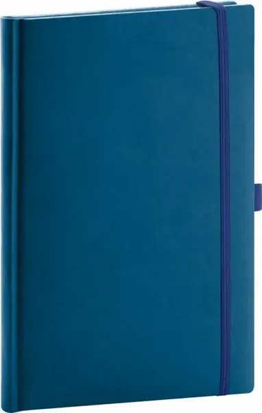 Notes Aprint - modrý, linkovaný, 15 × 21 cm