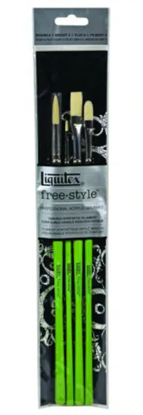 Sada štětců Liquitex Free Style 4ks