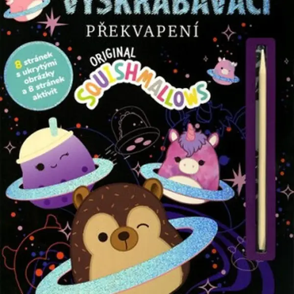 Squishmallows - Vyškrabávací překvapení