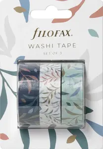Sada Washi pásek Filofax - Botanical
