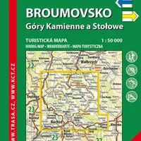 KČT 26 Broumovsko, Góry Kamienne a Stolowe1:50 000/turistická mapa