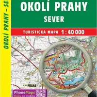SC 418 Okolí Prahy sever 1:40 000