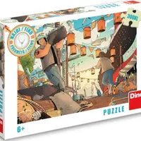 Puzzle Najdi 10 předmětů - přístav 300 xl dílků