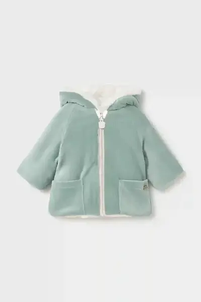 Kojenecká bunda Mayoral Newborn modrá barva, 2496