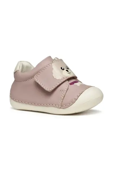 Kojenecké kožené polobotky Geox TUTIM