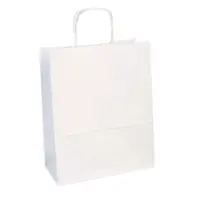 Barevná papírová taška Clairefontaine 22x27cm – White