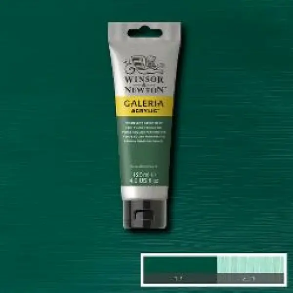 Akrylová barva Galeria 120ml – 482 permanent green deep