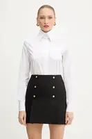 Košile s příměsí bavlny Karl Lagerfeld