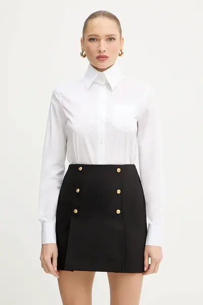 Košile s příměsí bavlny Karl Lagerfeld