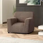 Bielastické potahy COSTINA oříšková křeslo (š. 60 - 110 cm)