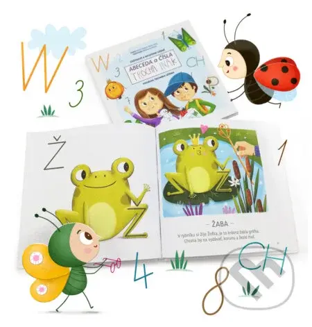 Edukačná knižka Abeceda a Čísla - kniha z kategorie Naučné knihy