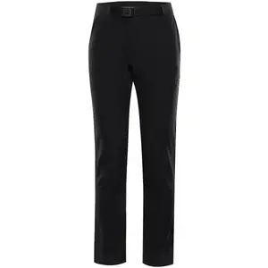 ALPINE PRO CORBA Dámské softshellové kalhoty, černá, velikost