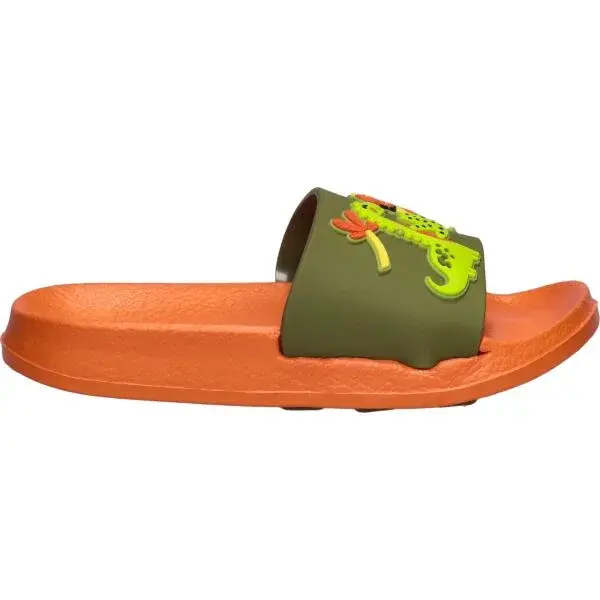 AQUOS CORO Detské šľapky, oranžová, veľkosť