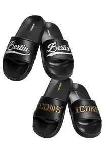2-Pack Slides Black/White+Black/Gold