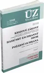 ÚZ č. 1662 - Krizová legislativa, HZS, Požární ochrana, Obnova území