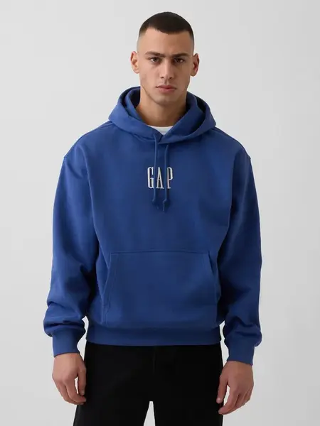 GAP Oversize mikina s logem VintageSoft - Pánské