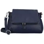 Stylová dámská koženková crossbody kabelka Kornelia, tmavě modrá
