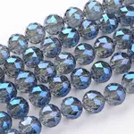 Electroplate Glass Bead Strands