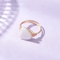 Natural Shell Finger Rings