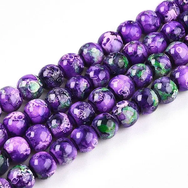 Baking Painted Glass Beads