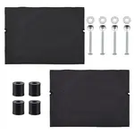 2Pcs Oxford Cloth Chair Replacement Fabric