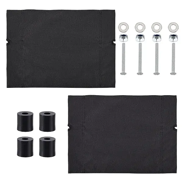 2Pcs Oxford Cloth Chair Replacement Fabric