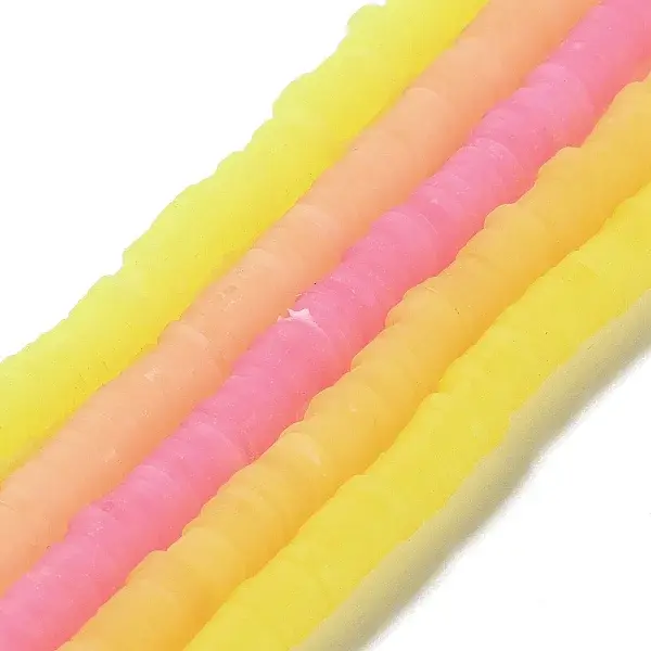 Handmade Polymer Clay Beads Strands